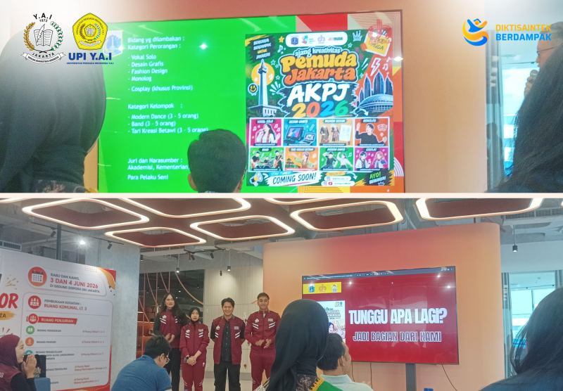 BEM FIKOM UPI Y.A.I Hadiri Sosialisasi Pemilihan Duta Pemuda dan Olahraga DKI Jakarta 2026