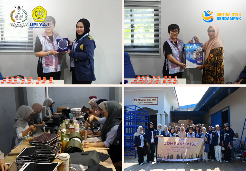 Company Visit Senat Mahasiswa Fakultas Ekonomi dan Bisnis (SEMA FEB) Y.A.I ke PT Moratas Guna Abadi Tingkatkan Wawasan Mahasi