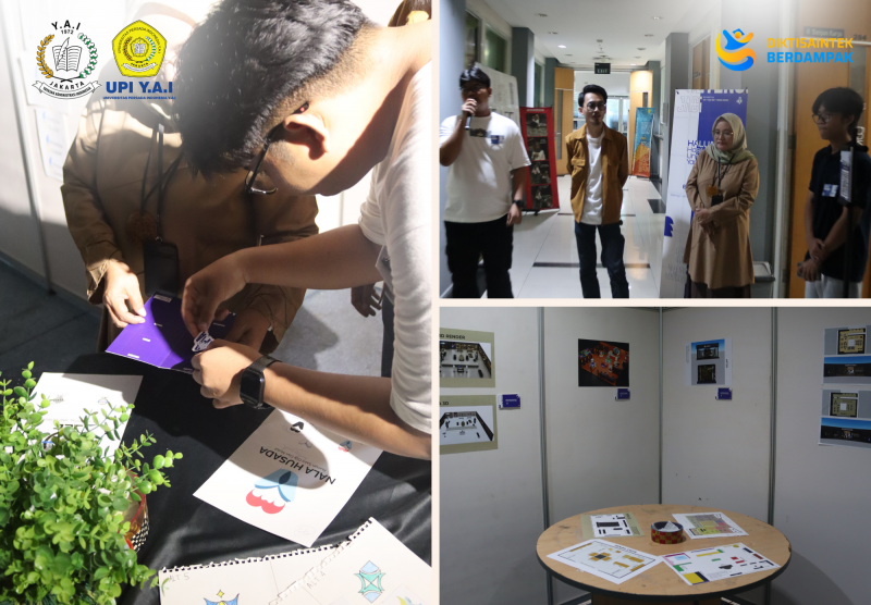 Exhibition “Setengah Jadi” DKV UPI Y.A.I Tampilkan Proses Kreatif Mahasiswa Sebelum Karya Final