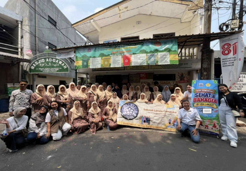 Mahasiswa Fakultas Psikologi UPI Y.A.I Gelar Psikoedukasi di Sekolah Lansia Cempaka