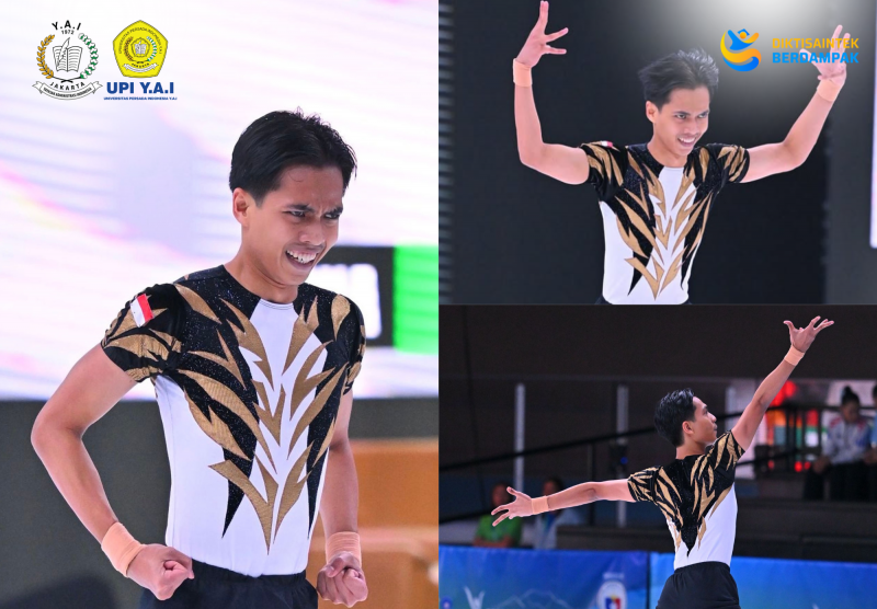 Mahasiswa UPI Y.A.I Gilang Pidya Putra Raih Peringkat ke-5 di Gymnastics Association of the Philippines