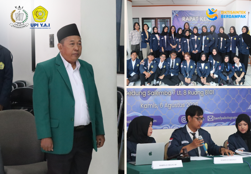 Rapat Kerja Badan Eksekutif Mahasiswa Fakultas Psikologi (BEMF) dan Badan Perwakilan Mahasiswa Fakultas Psikologi (BPMF) Psik