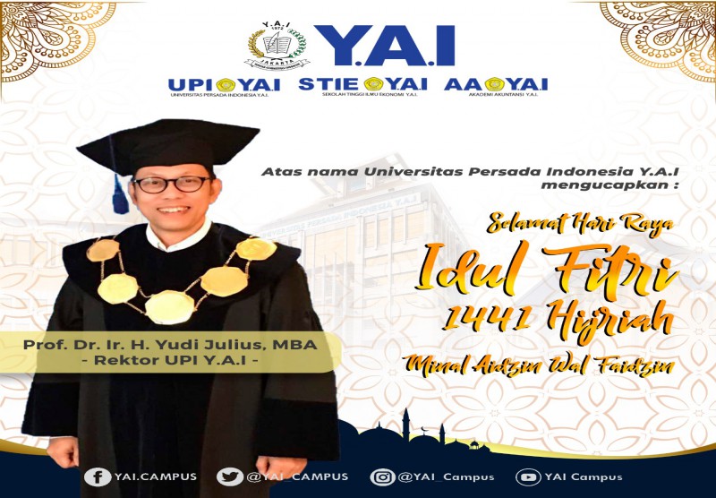 Selamat Hari Raya Idul Fitri 1441 Hijriah