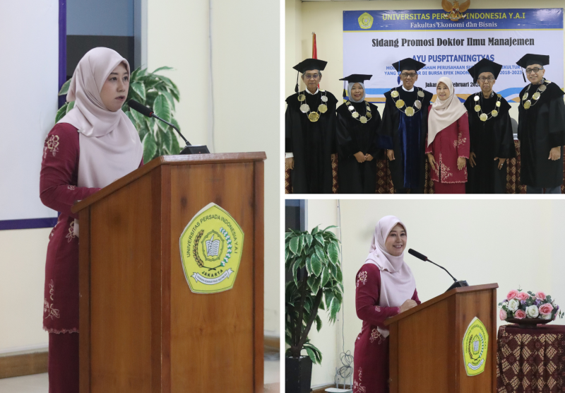 Sidang Terbuka Doktor Dr. Ayu Puspaningtyas Universitas Persada Indonesia Y.A.I Digelar 20 Februari 2026