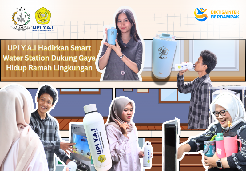 UPI Y.A.I Hadirkan Smart Water Station untuk Dukung Program Green Campus dan Gaya Hidup Ramah Lingkungan