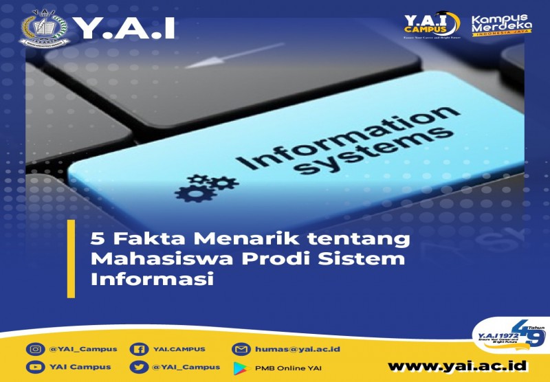 5 Fakta Menarik Tentang Mahasiswa Prodi Sistem Informasi