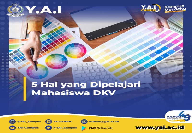 5 Hal yang Dipelajari Mahasiswa DKV