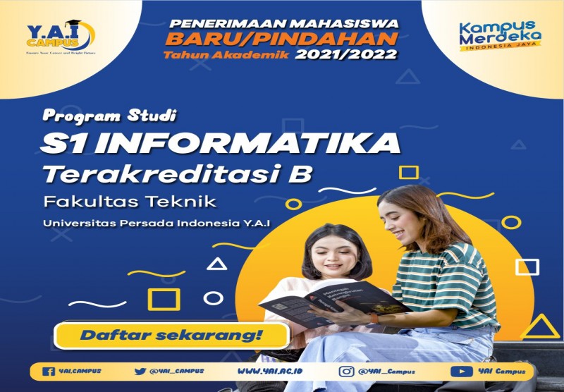 Program Studi S1 Informatika Terakreditasi B