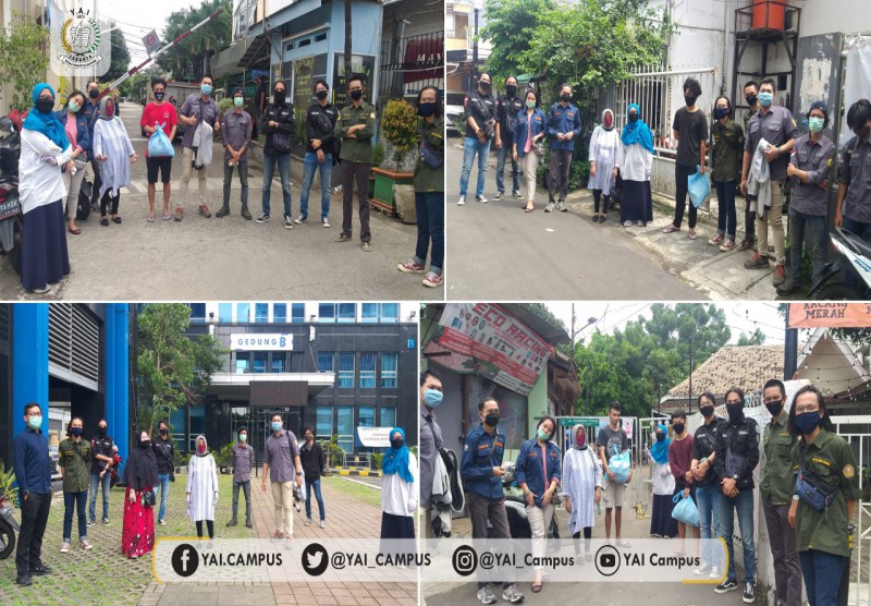 Solidaritas Fakultas Teknik Universitas Persada Indonesia Y.A.I untuk Mahasiswa yang Kesulitan Saat Pandemi Covid-19