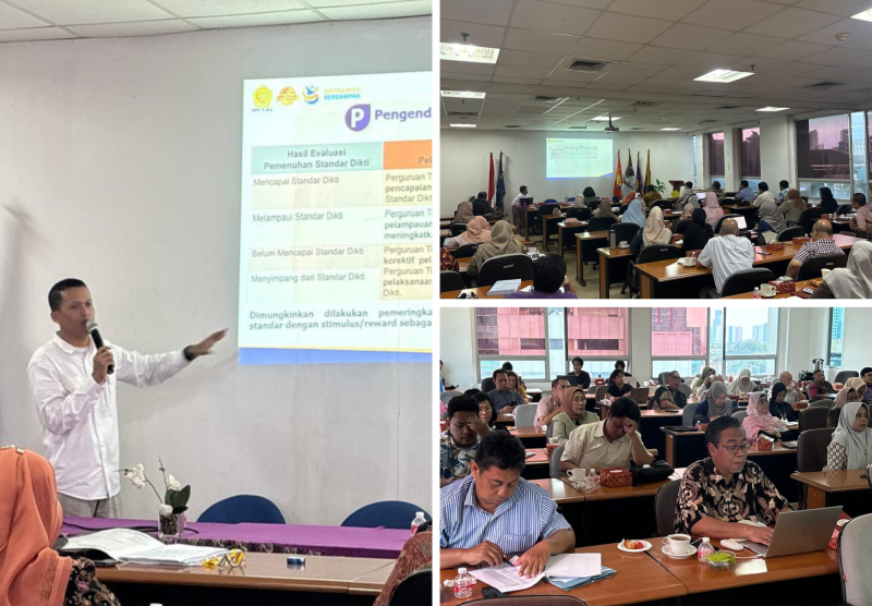 Universitas Persada Indonesia (UPI) Y.A.I menyelenggarakan Sosialisasi Peraturan Menteri Pendidikan Tinggi, Sains, dan Teknol